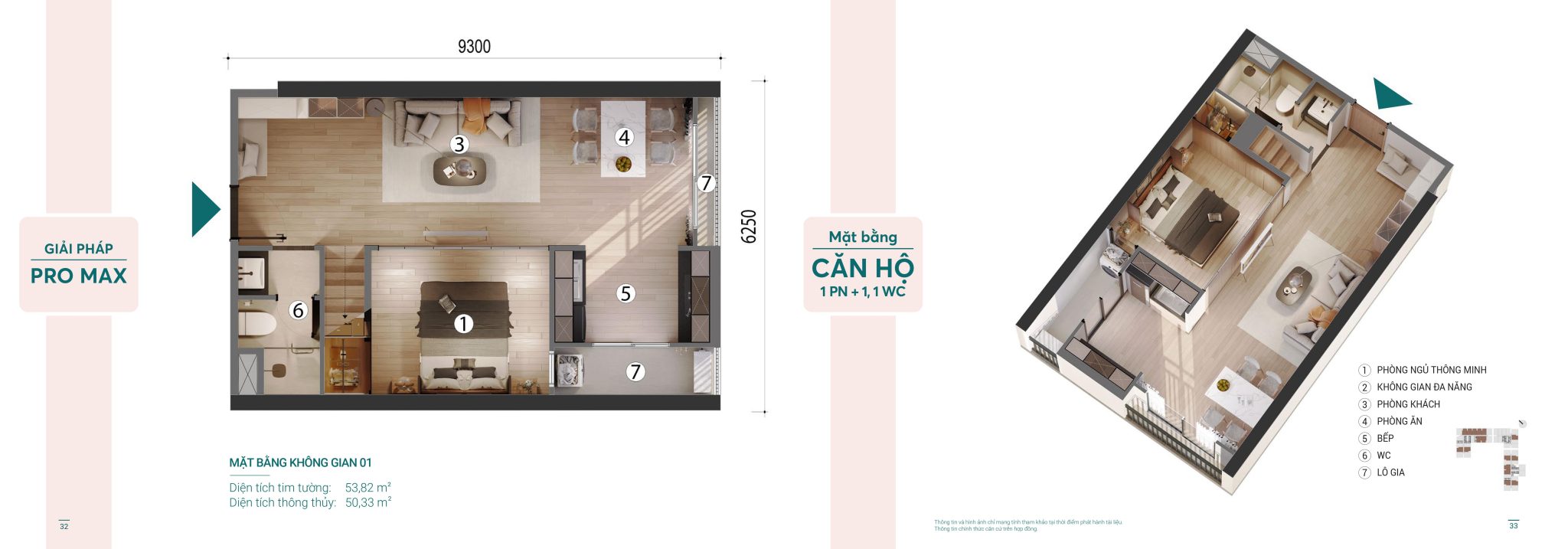 Căn hộ Hi-Ceiling dự án Picity Sky Park 19 Thiết kế Pro Max căn hộ hi-ceiling Picity Sky Park 1PN+1,1WC