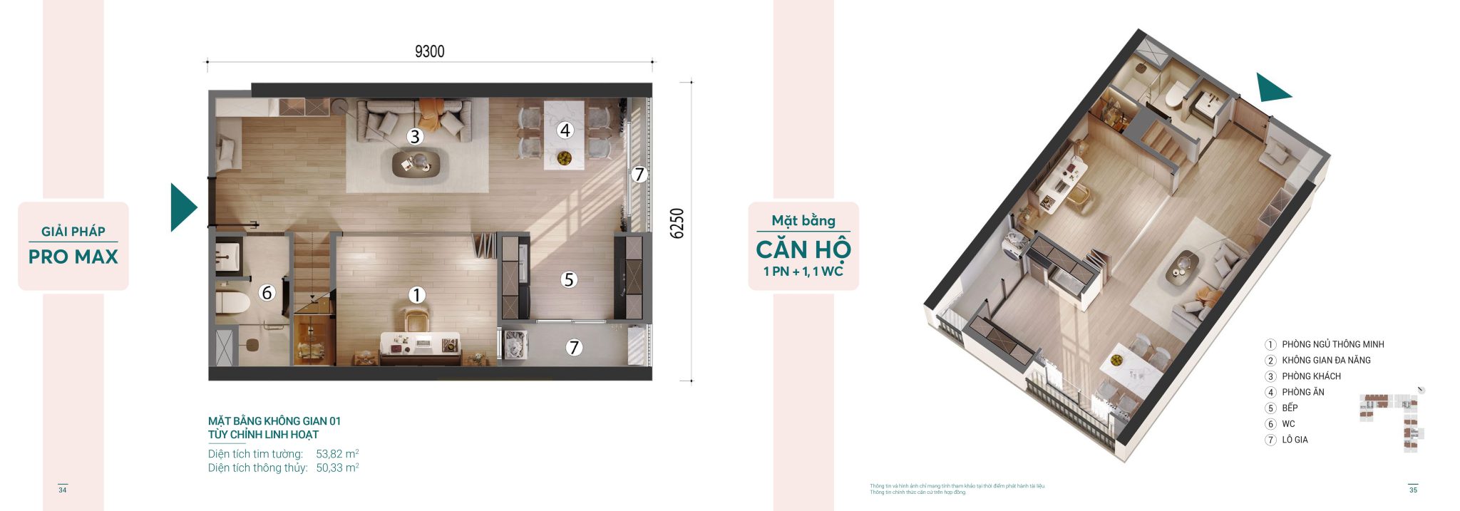 Căn hộ Hi-Ceiling dự án Picity Sky Park 20 Thiết kế Pro Max căn hộ hi-ceiling Picity Sky Park 1PN+1,1WC