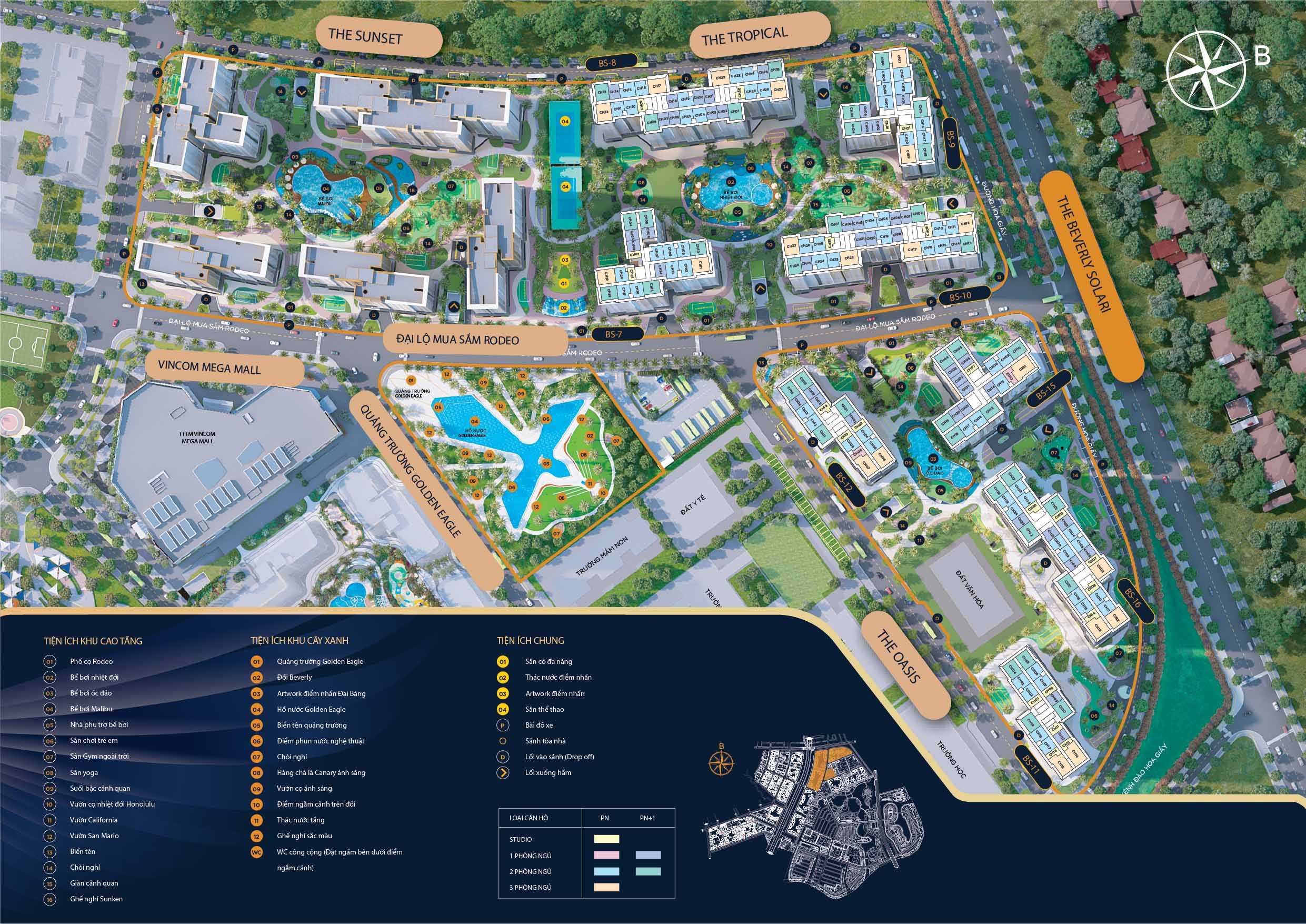 Tiến độ mới nhất Tiểu Khu - The Oasis Beverly Solari VHGP mới nhất 2 Solari catalogue updated