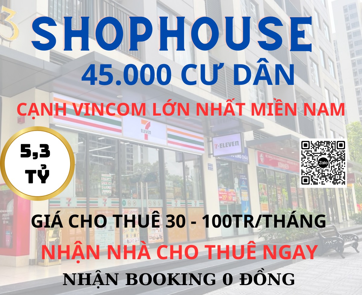 Shophouse Vinhomes The Oasis Con Gà Đẻ Trứng Vàng 3 shopoasis