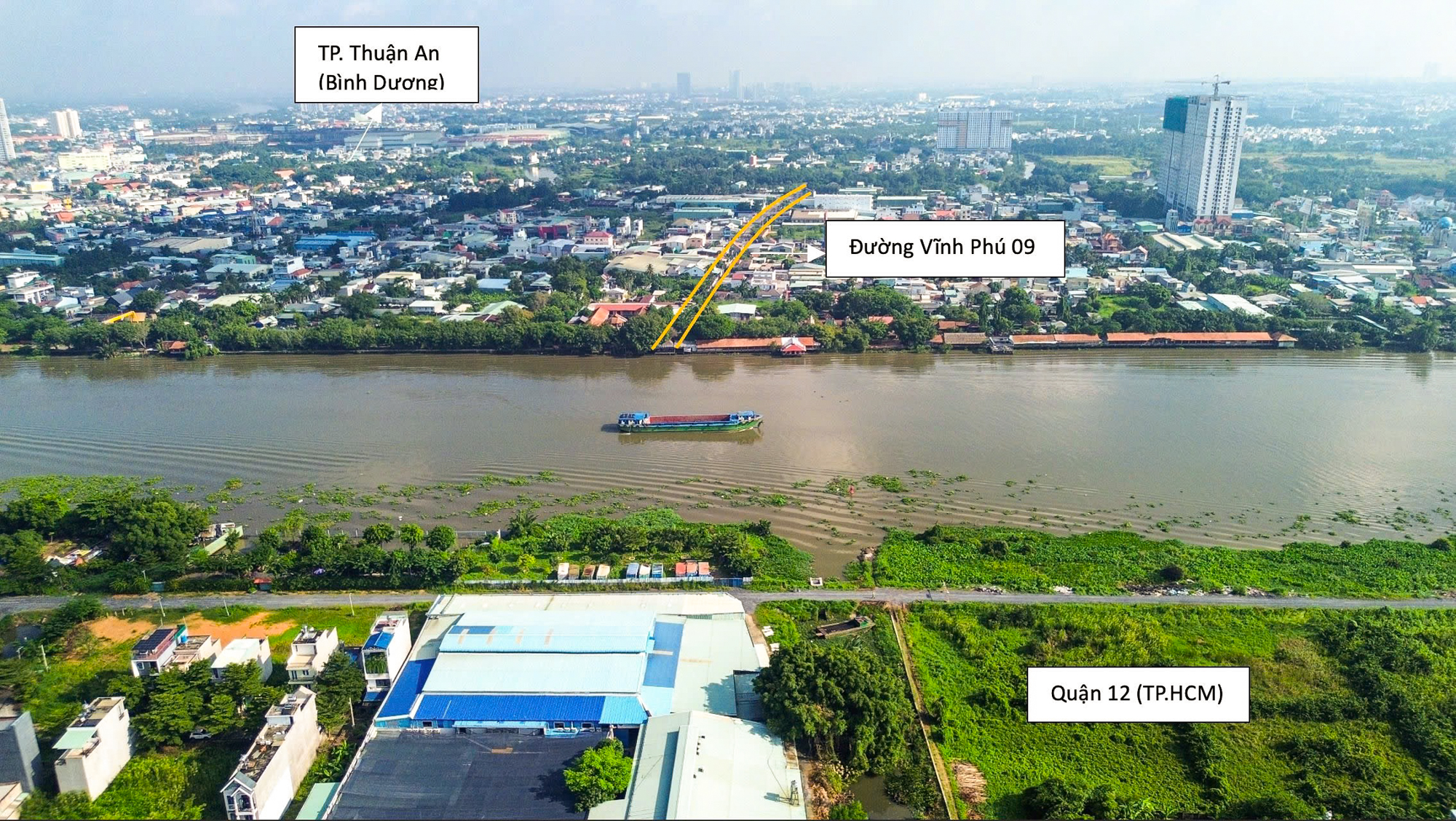 Khu vực Thuận An sẽ có thêm 3 cây cầu nối TPHCM — Cơ hội “vàng” cho thị trường bất động sản ven sông 4 4 cau noi binh duong tphcm 17286240667992002351343