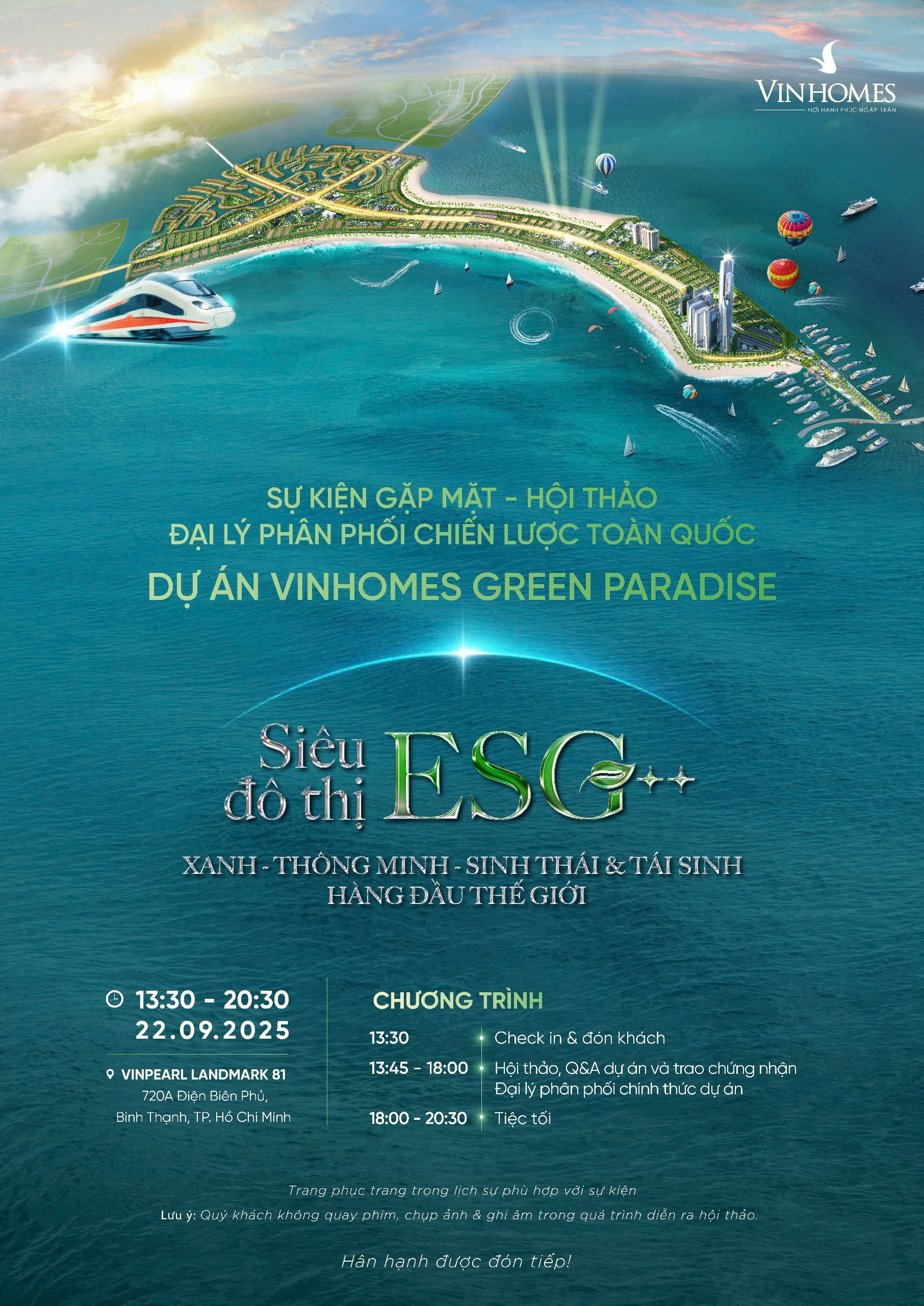 🌴 Sự kiện Hội thảo Đại lý Phân phối Chiến lược – Dự án Vinhomes Green Paradise 1 7104ac95 5513 4e56 8af2 b1f76f0407c3