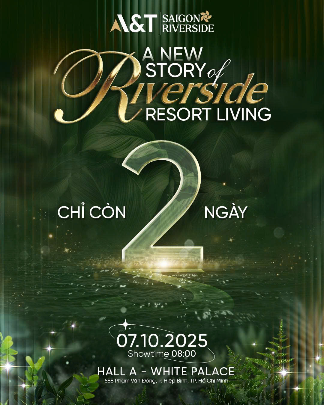 🌊 A&T Saigon Riverside – Đếm Ngược 2 Ngày Khai Mạc 1 4184f563 272f 4286 9b4b ffd1834ffe18