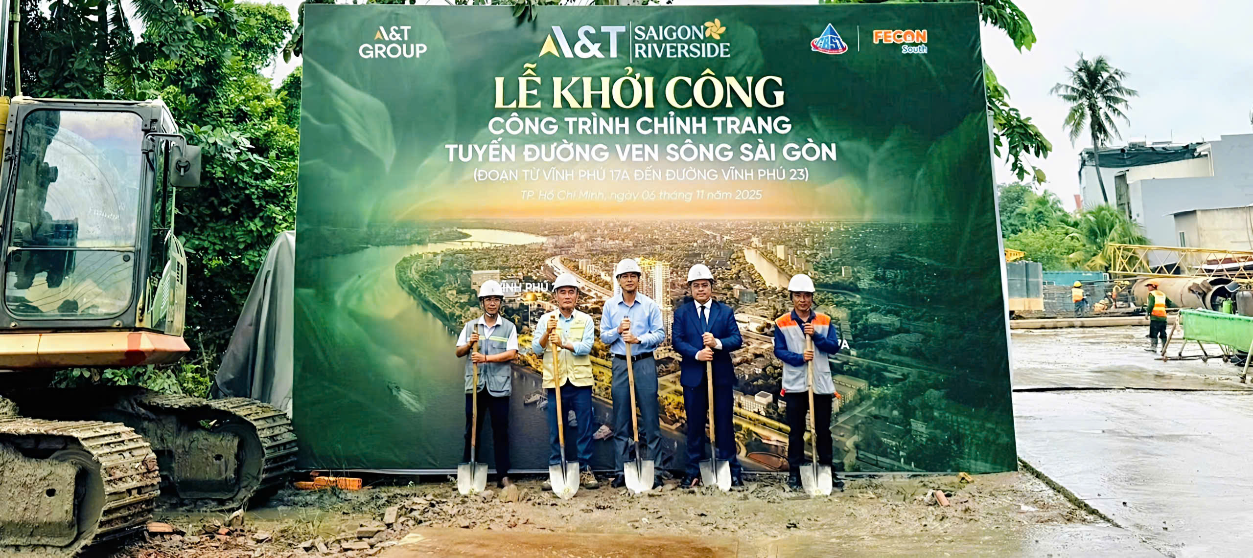 🎉 A&T SAIGON RIVERSIDE CHÍNH THỨC KHỞI CÔNG TUYẾN ĐƯỜNG VEN SÔNG SÀI GÒN 2 9b00432c aeaa 42a4 8603 a3d73fef6d4d 1