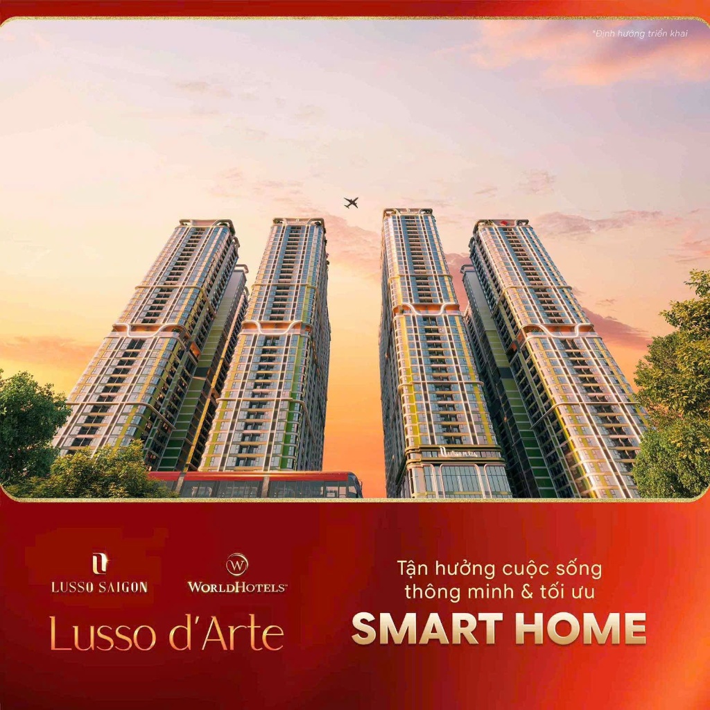 Lusso d’Arte - Lusso Saigon: Căn Hộ Branded Residences Tích Hợp Smart Home Đẳng Cấp Trên Trục QL13 2 smart home